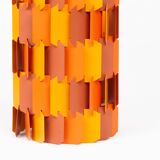 Suspension danoise vintage Facet pop de Louis Weisdorf, Lyfa, 1972