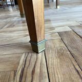 Directoire half-moon walnut dining table