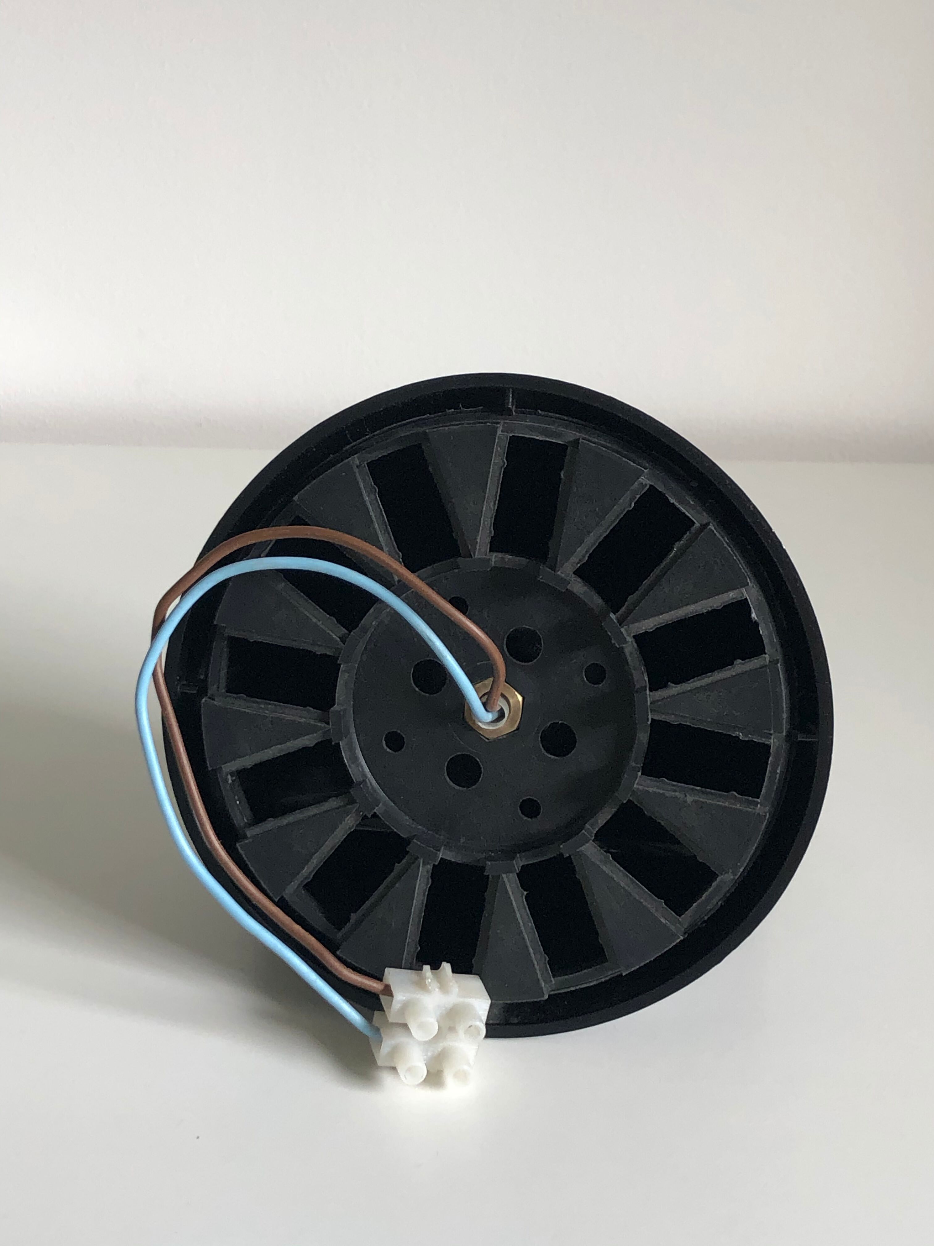 Claudio Dini's black Buco applicator edited by Artemide, 1974