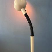 Cobra floor lamp Space Age Mid-Century with a swan neck