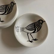 Set of 9 calotte plates by Robert Picault from 1970.