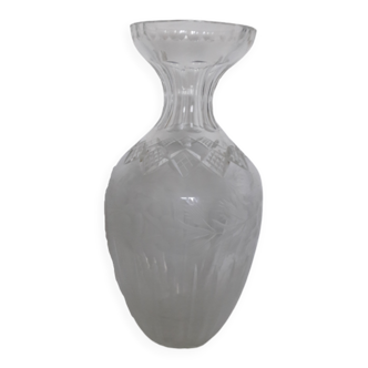 Vase en verre