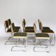 Série de 8 chaises B32