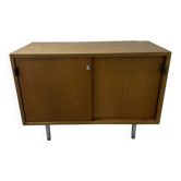 Florence Knoll furniture in teak from the 1970s.