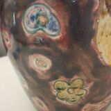 Vase pichet coq, céramique émaillée signée Jeanne Azambourg, Le Clos De Joye, années 60
