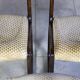 Set of 3 sleigh chairs by Baumann, 1960