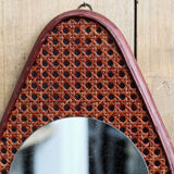 Vintage mirror, canning frame