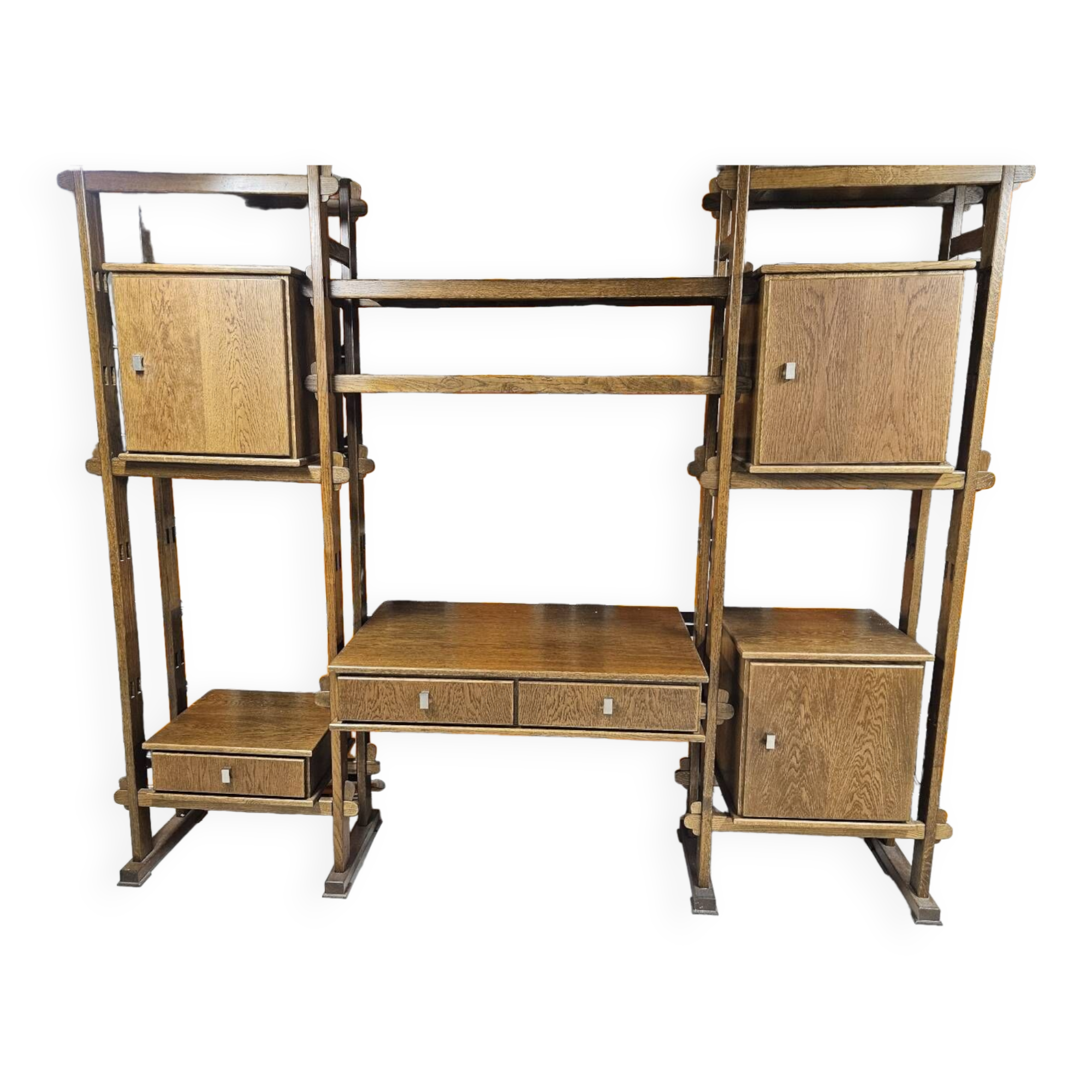 Vintage modular furniture 1970" library desk