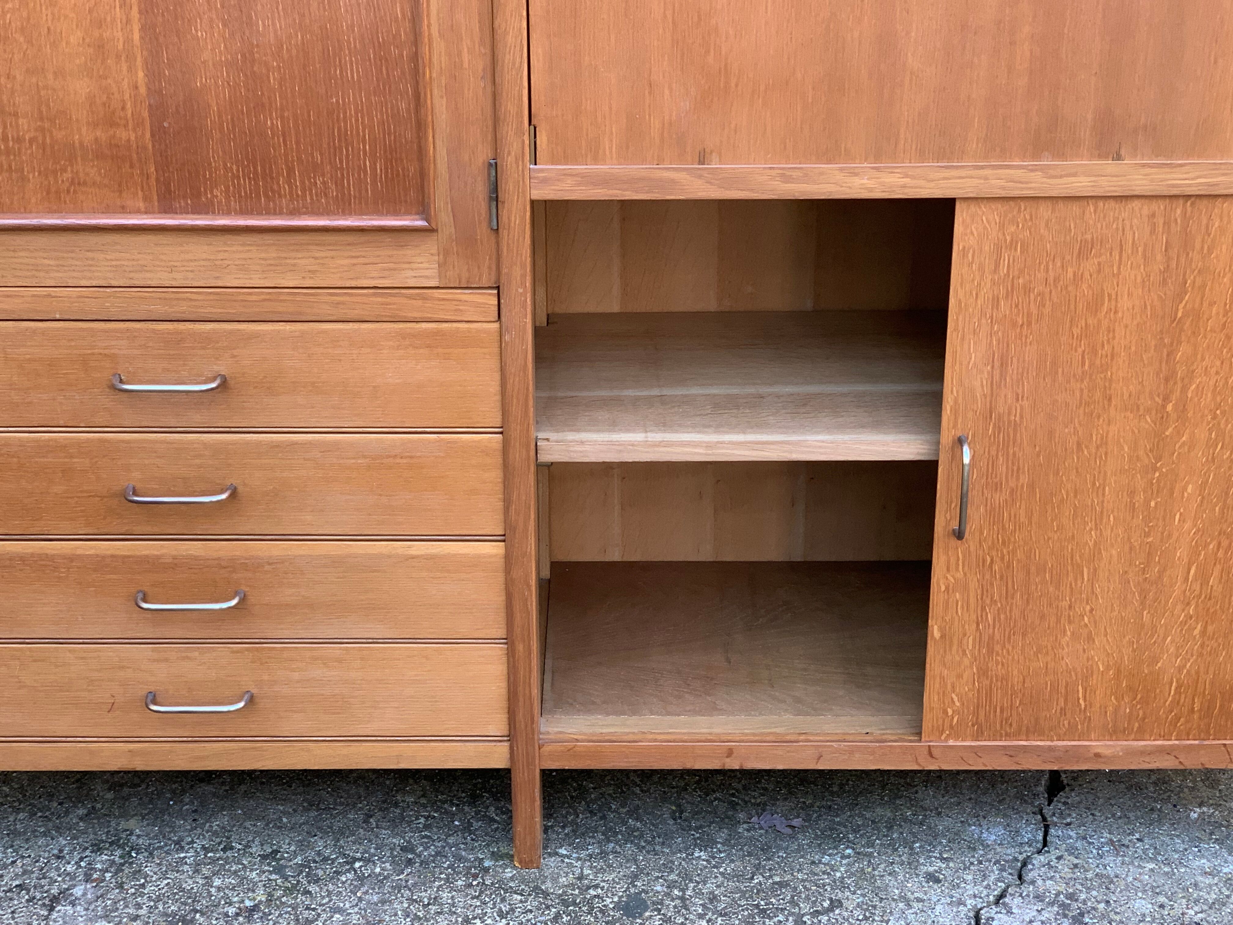 Armoire secrétaire vintage 1950