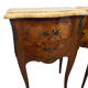 Tables de chevet de style Louis XV, années 1970