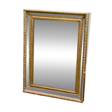Miroir à parecloses - Bois doré - Style Louis XVI- Très bon état