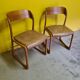 Ensemble de 2 chaises de salle à manger Emile & Walter Baumann, 1960