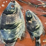 Lluis Puigdemont dish with fish decoration