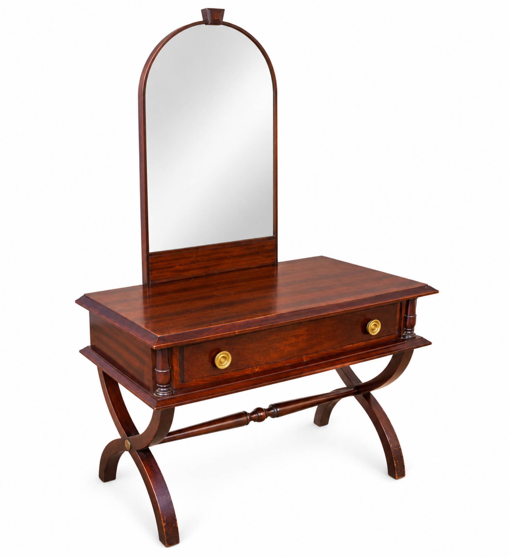 Solid wood dresser in traditional Empire style