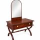 Solid wood dresser in traditional Empire style