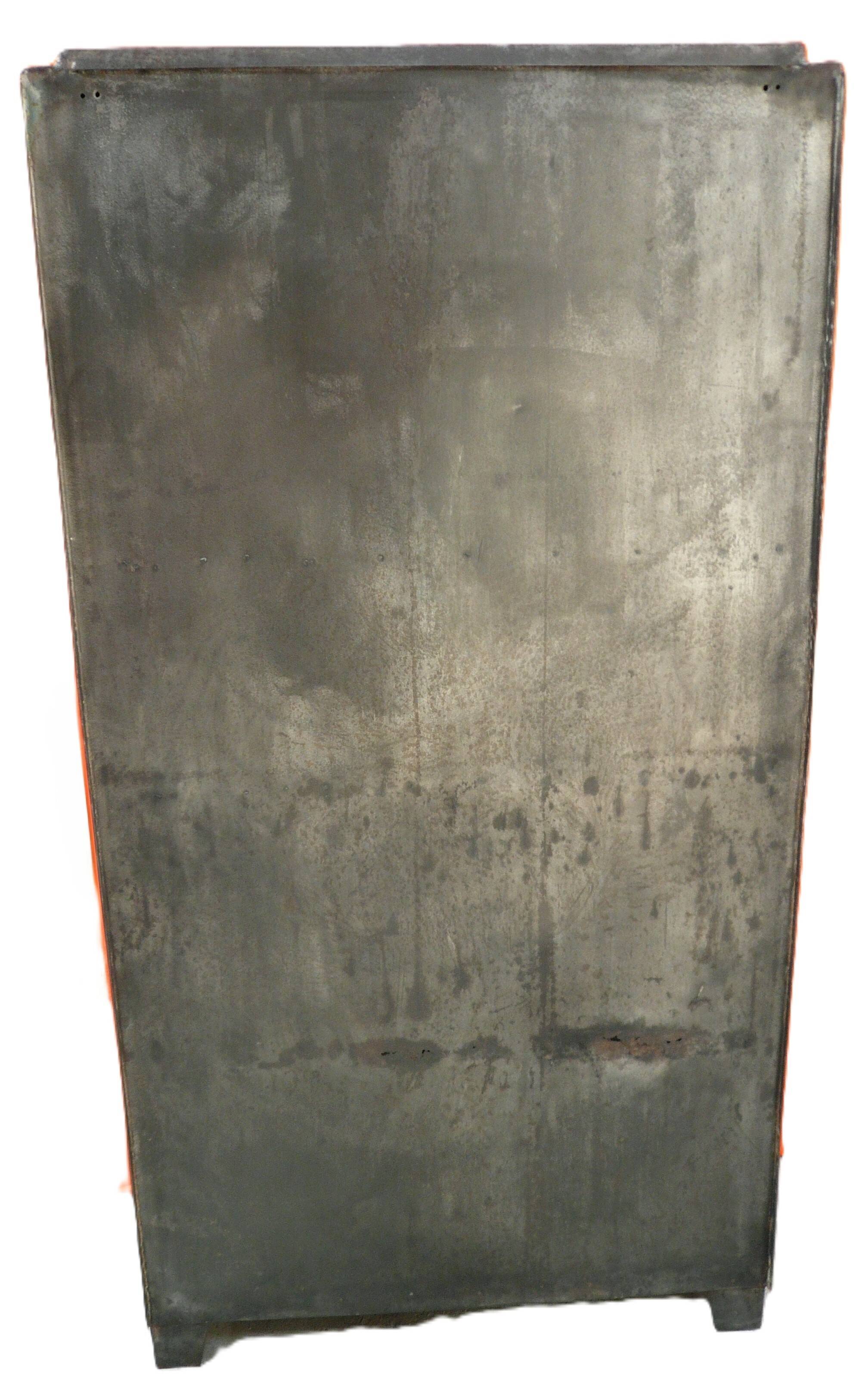 Old metal cabinet / 1950s / industrial