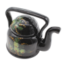 Hand-painted metal teapot