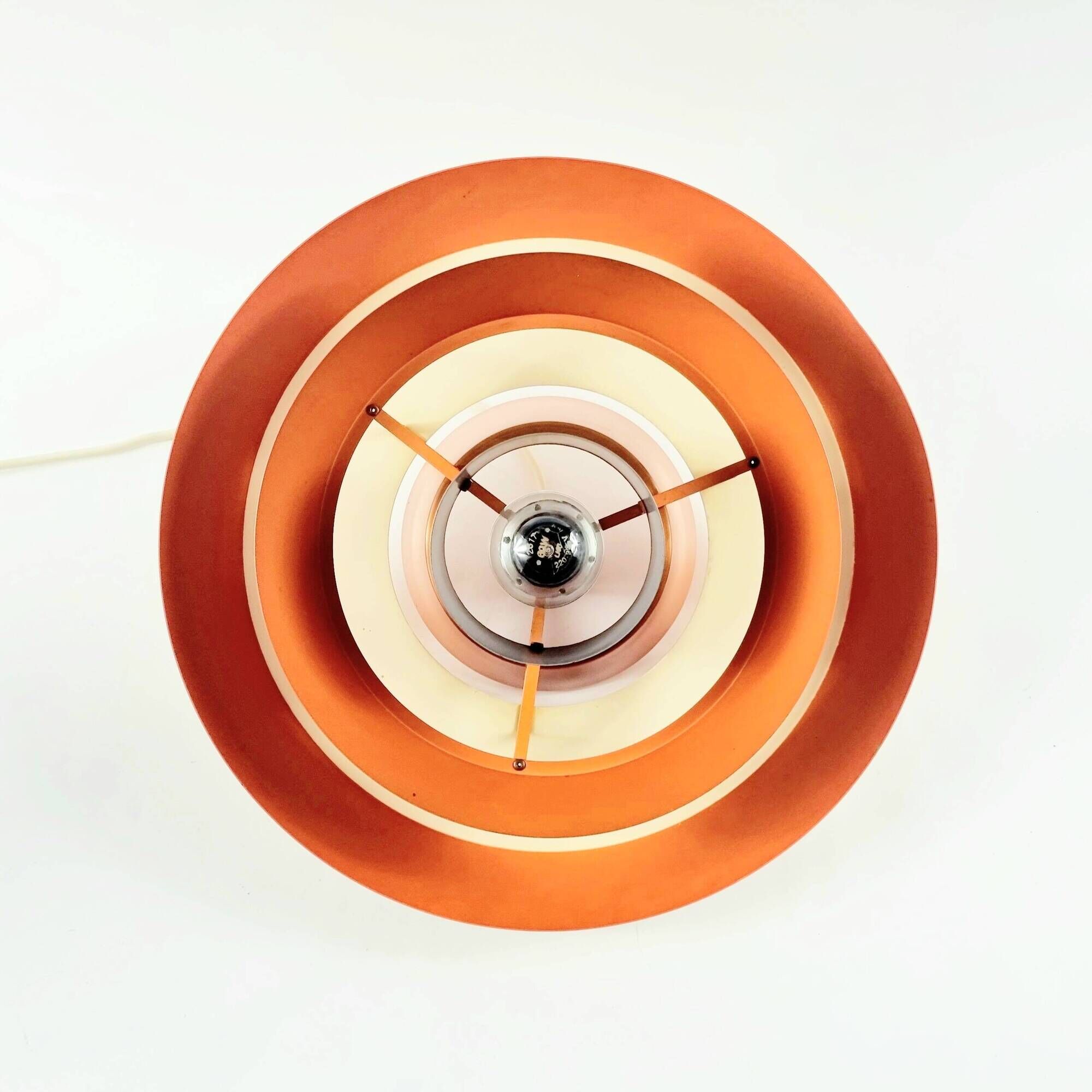 Mid Century Brass Ceiling Light - Jo Hammerborg for Fog & Mørup, Denmark