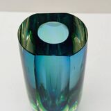 Sommerso Vase - Murano blown glass, Italy 1980