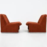 Pair of Alky Armchairs by Giancarlo Piretti for Anonima Castelli, 1970s