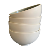 4 bowls Jars Tourron ash & white