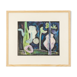 Algarve, aquarelle 1977, 66 x 57 cm