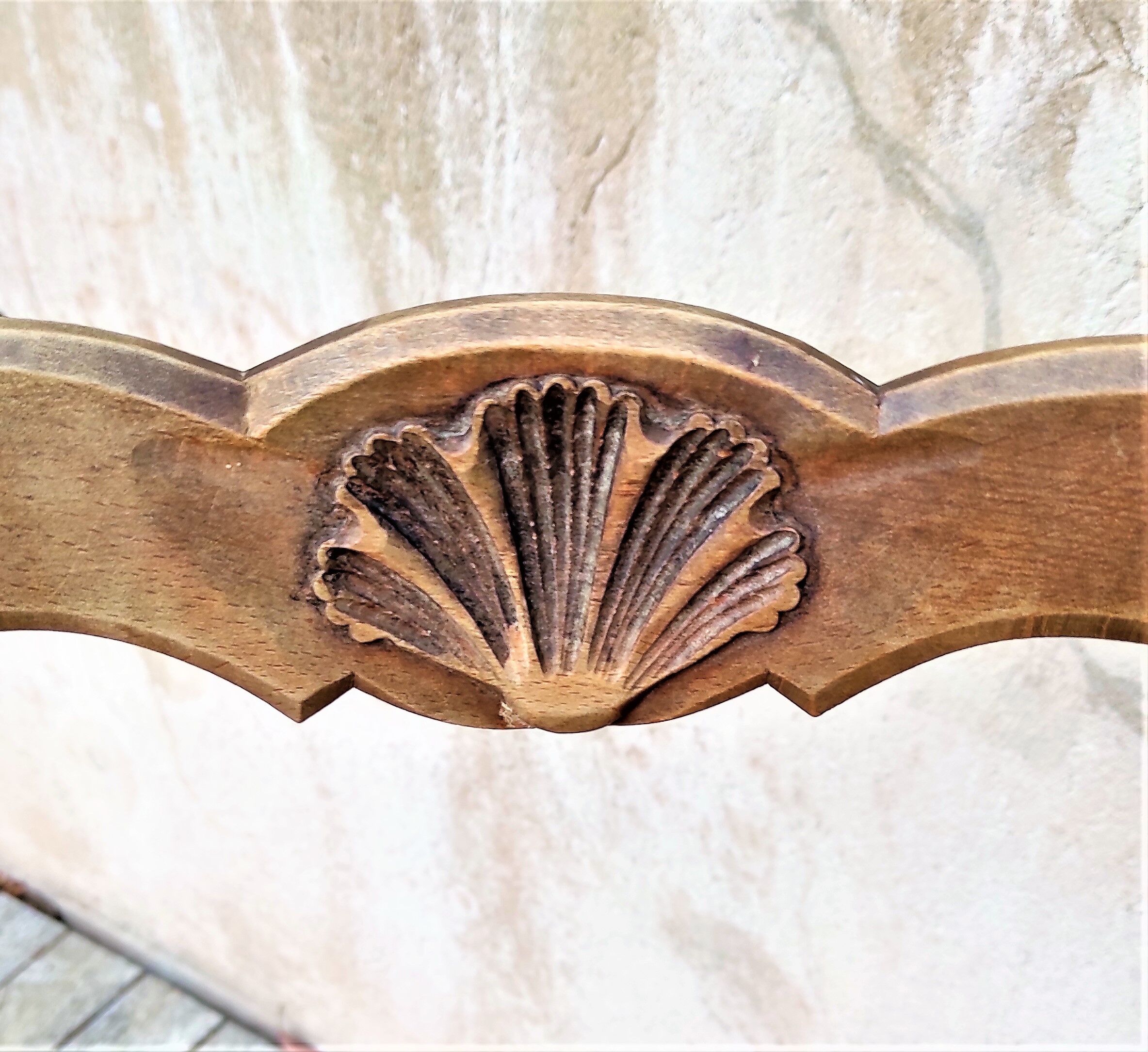 Old rustic armchairs