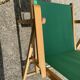 Vintage folding armchair