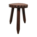 Brutalist tripod stool