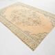 Mustard Yellow Vintage Rug, Handmade Persian Rug, 180x277 Cm