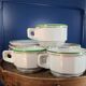 Vintage 70s Arbona Tours cups and saucers (set of 4)
