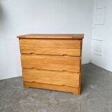 Commode en pin années 80