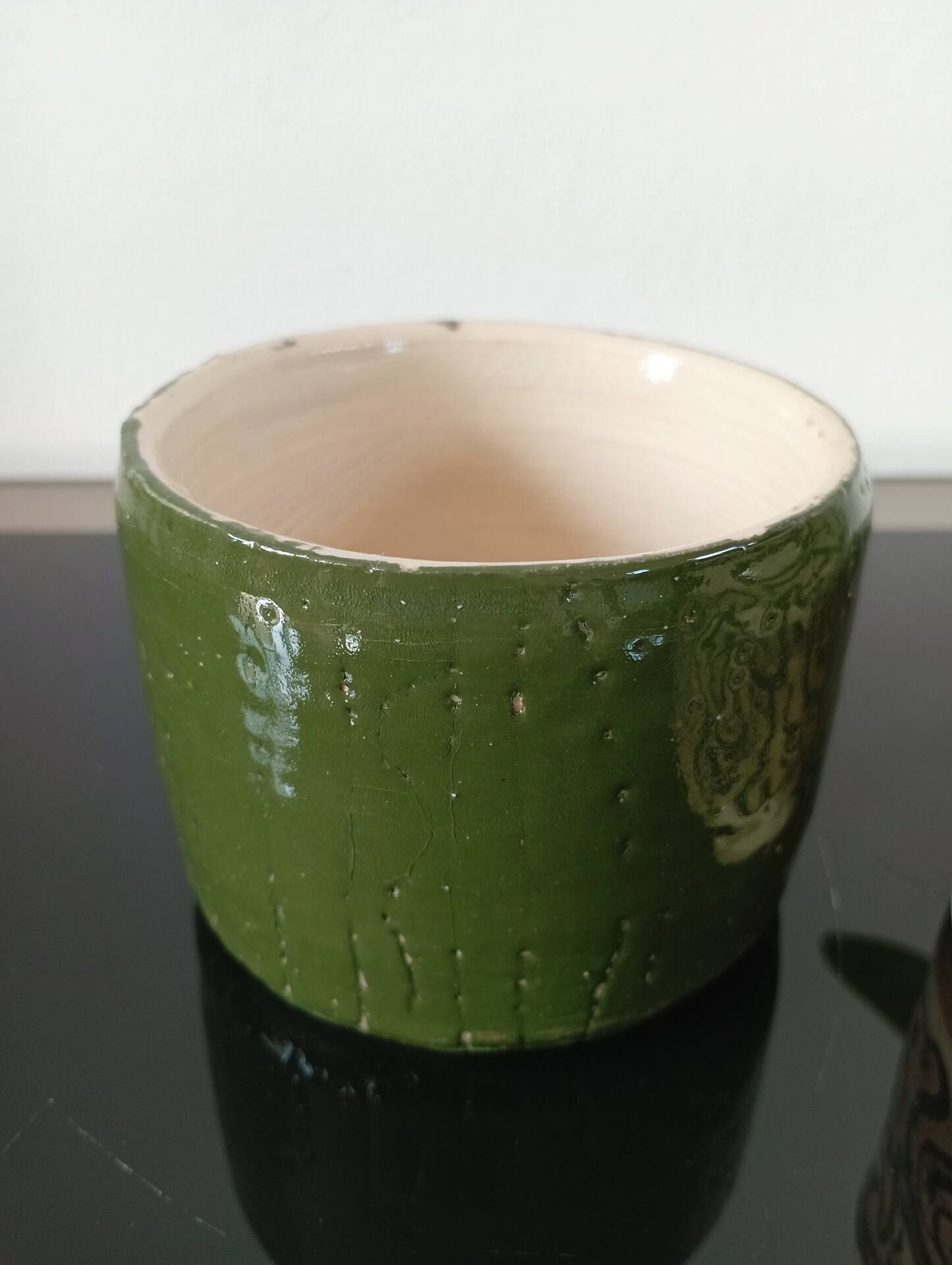Duo de céramiques d'atelier vintage 70's