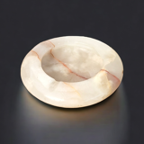 Onyx marble stone ashtray