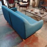 Vintage blue sofa