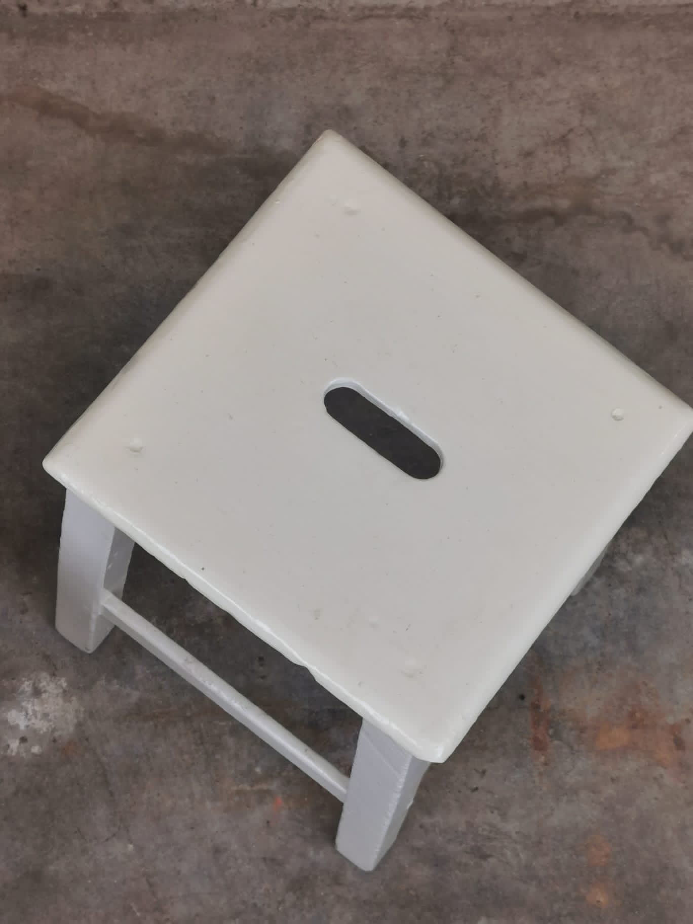 Pair of square stools