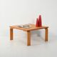 Coffee table in pine and oak, 1960s