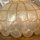Suspension vintage nacre et laiton