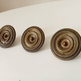 Empire-style furniture handle from the 19th century in solid bronze.