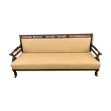 Early 1900 Edwardian walnut sofa