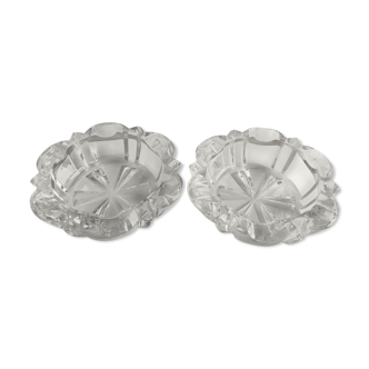 Duo of ashtrays