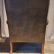 Chesterfield eared armchair with armrests