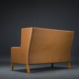 Leather Sofa 2292 by Børge Mogensen for Fredericia