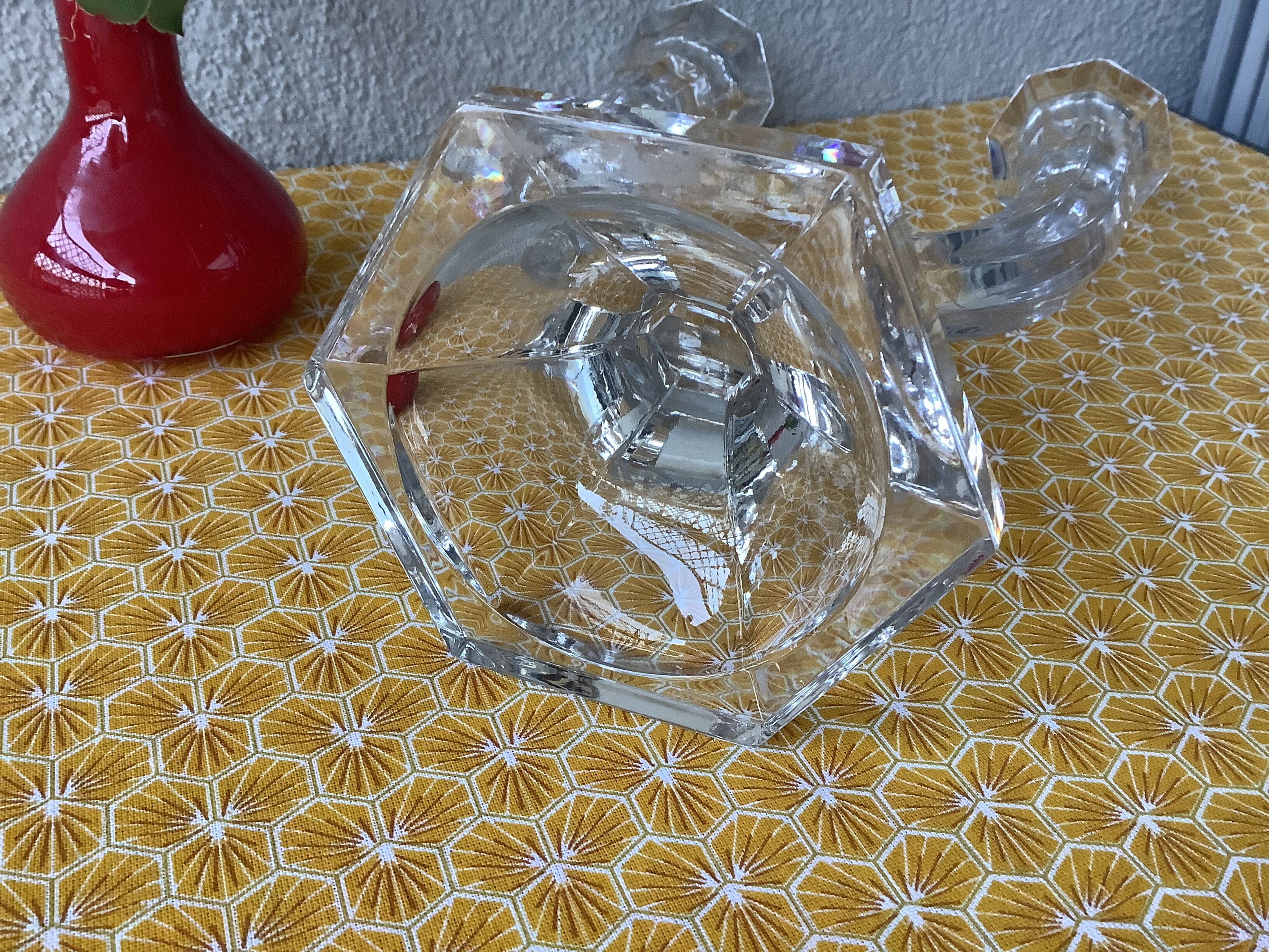 Nachtmann crystal candle holders Germany