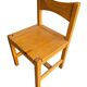 Chair by Ilmari Tapiovaara in Hongisto pine for Laukaan Puu, Finland, 1960s.