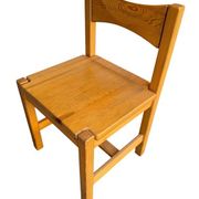 Ilmari Tapiovaara chair in Hongisto pine for Laukaan Puu, Finland, 1960s.