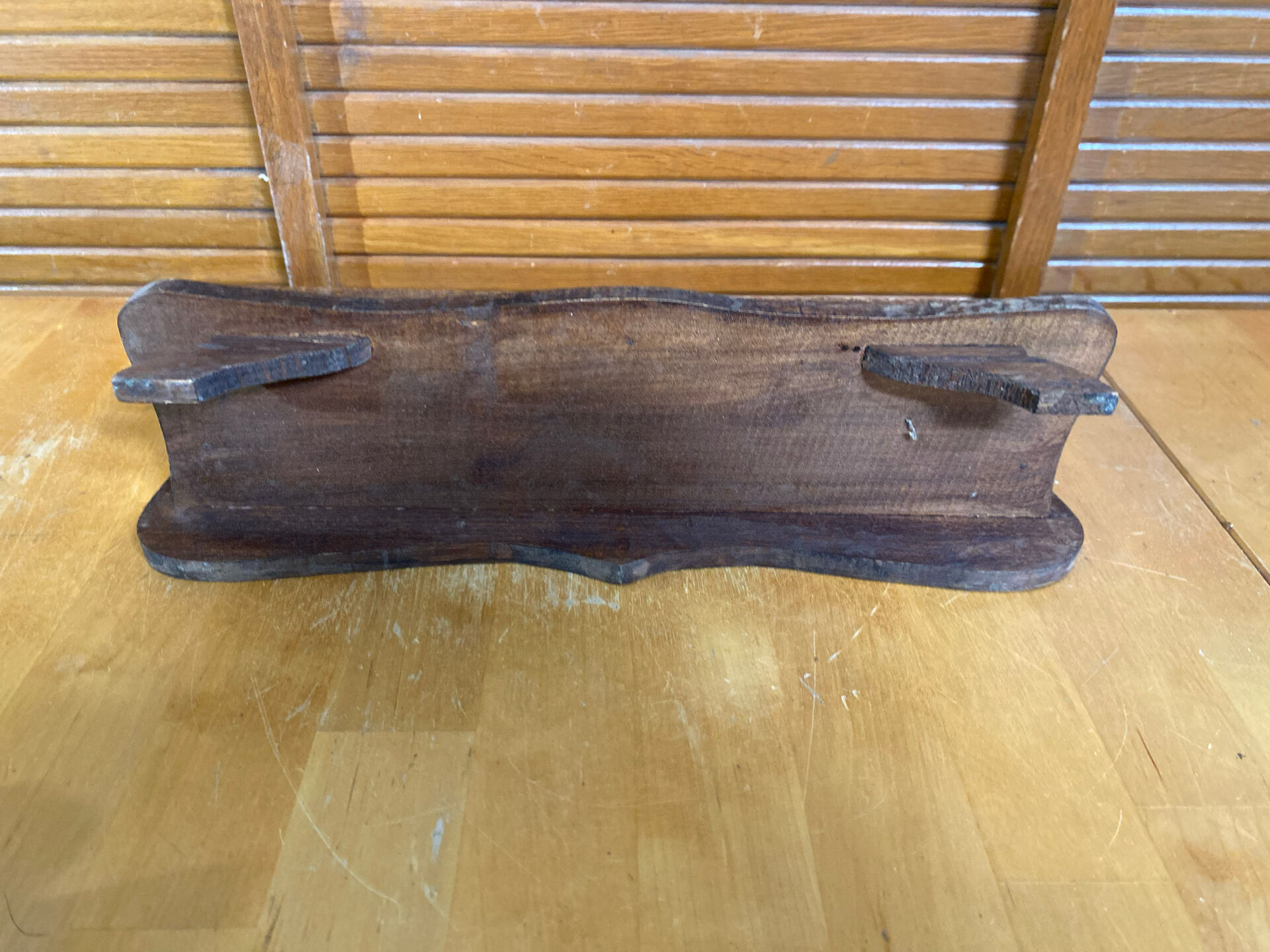 Etagère Ancienne Rangement Épices Bois Deco Cuisine Vintage #E521