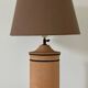 Lampe terracotta façon chanel vintage