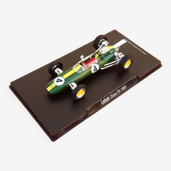 Miniature car Lotus Climax 25 (1963) Scale: 1/43rd RBA Collectibles