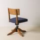 1930's Oak Swivel Office Chair by SMV, Sweden